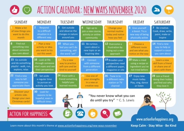 New Ways November New Ways November
